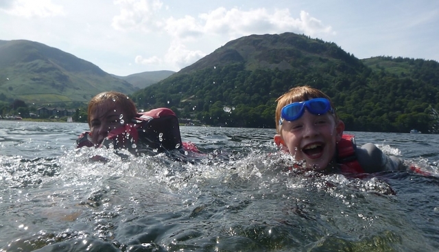  ¡Dale un chapuzón en el lago! 