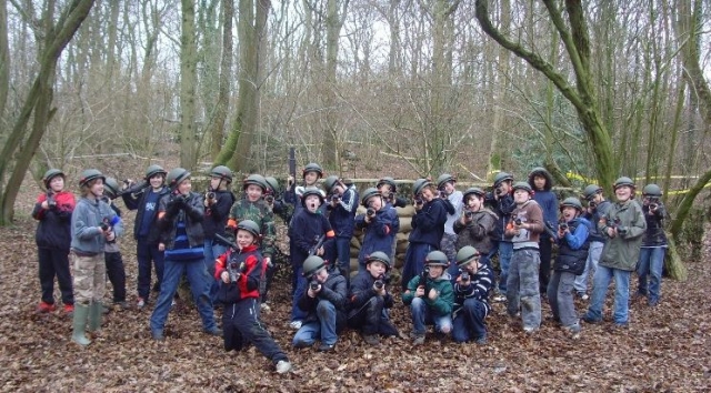  ¡Pequeños tagers láser! 