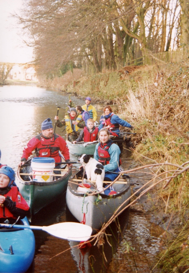  Día de salida el río