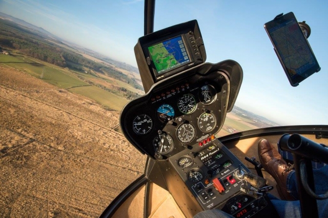  Volando sobre los campos 