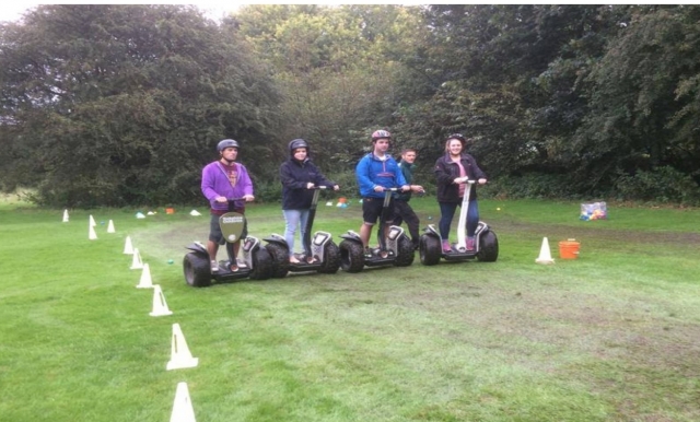  Carrera en Segway 