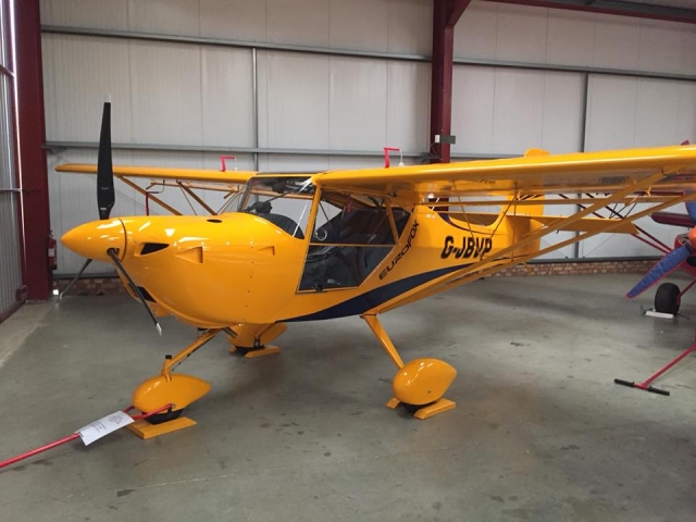  El avión en Cambridgeshire Microlight 