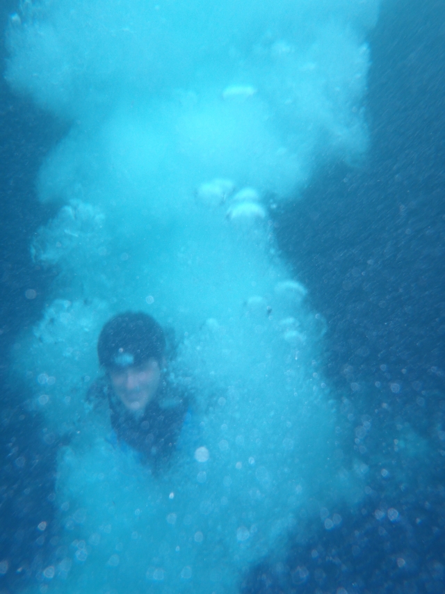  Coasteering en Dorset 
