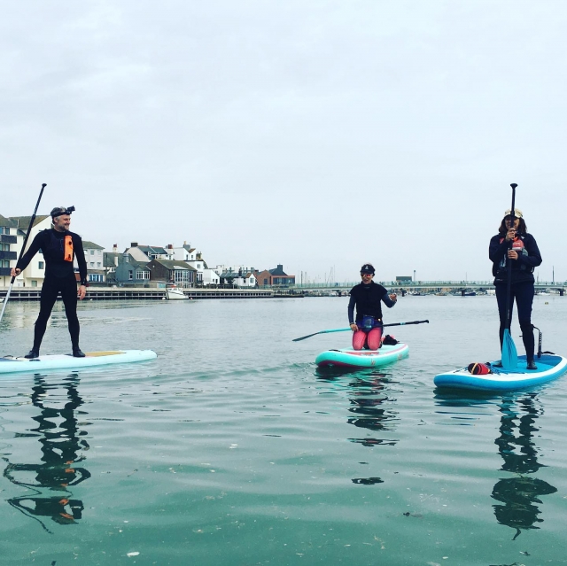 Buenos momentos haciendo SUP 