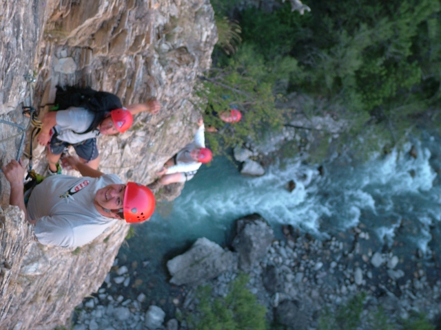  Tomando un respiro en Pavey Ark 