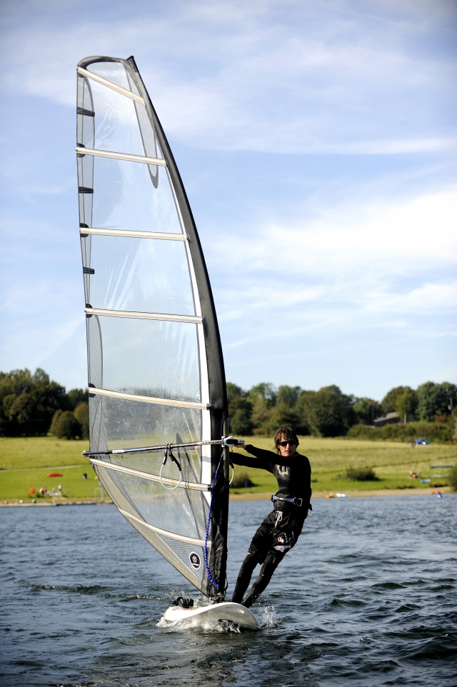  Windsurf profesional en Wimbleball 