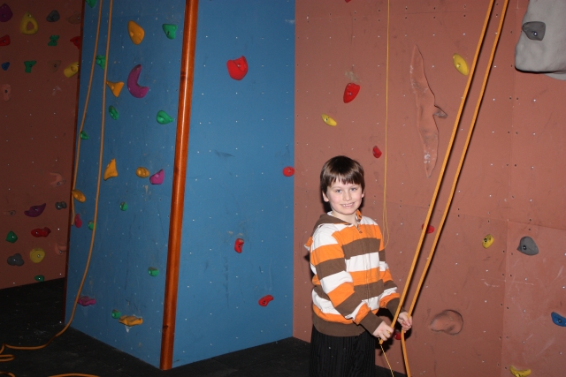  Escalada por la pared 