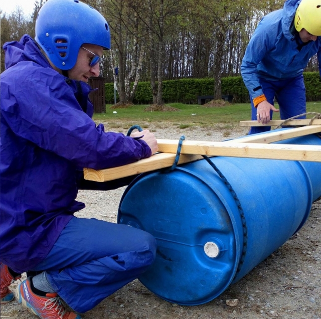  Sesiones de construcción de balsas