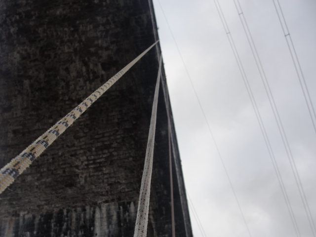  Rappel desde un puenle de 45m 