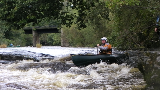  Entrenamiento en aguas brava 