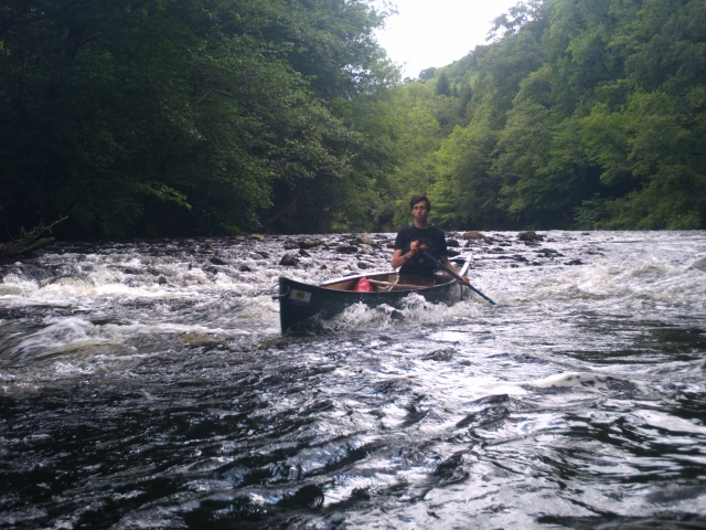  Entrenamiento en aguas brava 