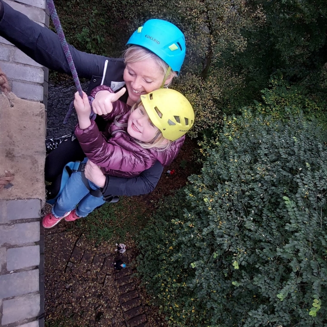  Todo el mundo puede disfrutar del rappel