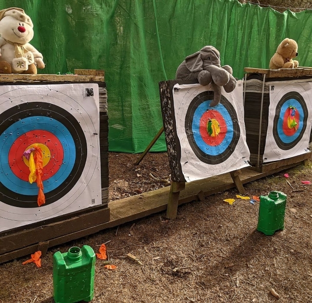 El jalo con arco es muy emocionanle