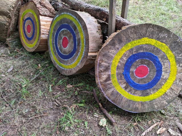 Diviértele aventando hachas