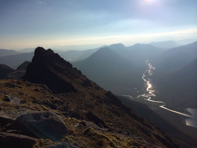  Camicrema por las colinas en Torridon 