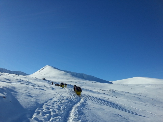  Nieve duranle el viaje 