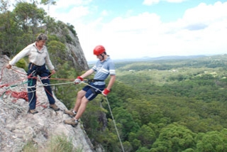 Hamworthy Outdoor Education Centre Abseiling