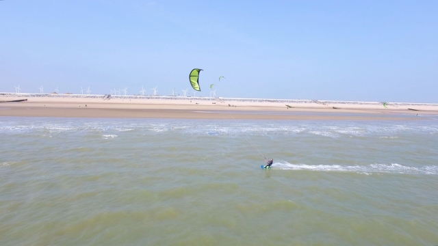  Kitesurf en Camber 