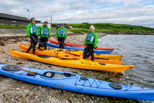  Kayak en North Ayrshire 
