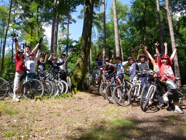 ¡Algunos de nuestros jinetes se divierten! 