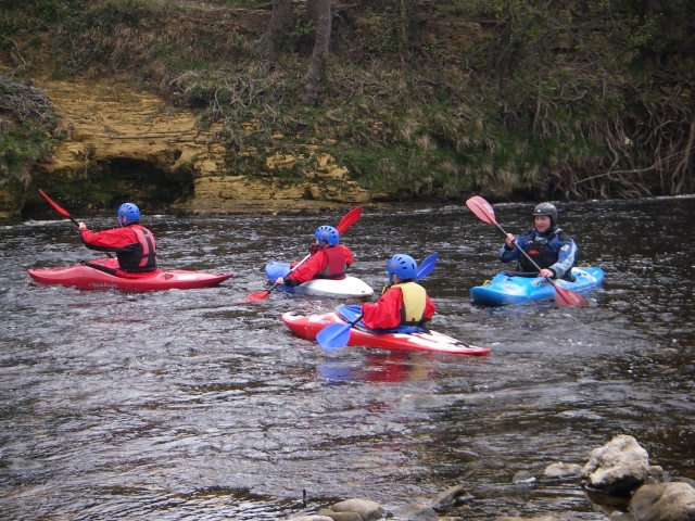  Sesión de instrucción de remo