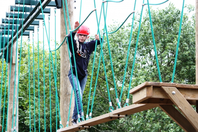  Cruce de campo de Highropes 