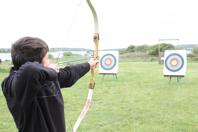  Jalando de la flecha 