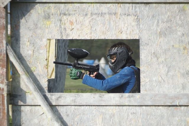  Apuntando al enemigo 