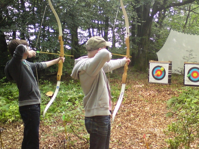  Sesión de jalo con arco 