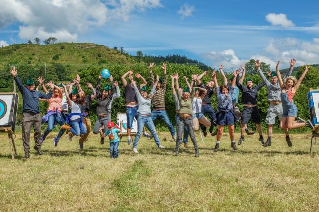  Experiencia de jalo con arco en el norle de Gales 