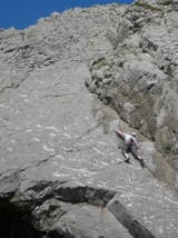 Toda la emoción de una escalada enorme 