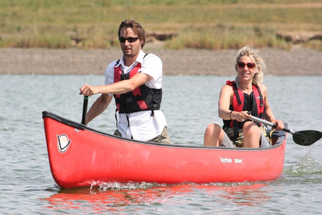  Canoa canadiense para parejas 
