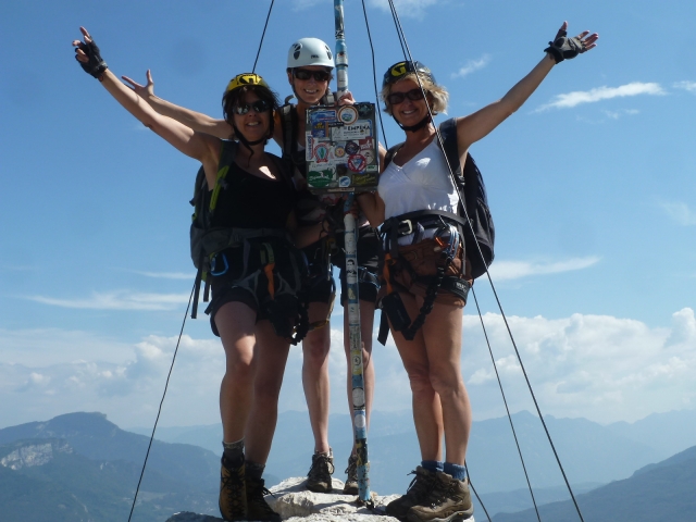  Vías ferramarras en los Dolomitas 