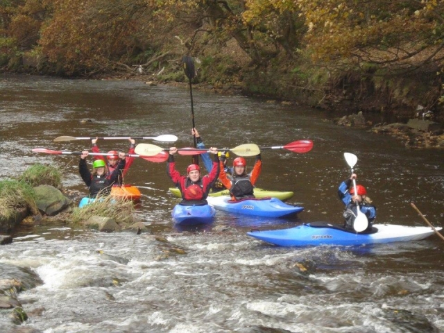  Rafting en Rochdale. 