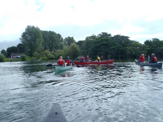  Pbaños en canoa en North Yorkshire 