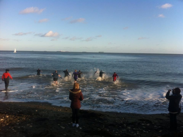  ¡Nadar el día de Año Nuevo! 