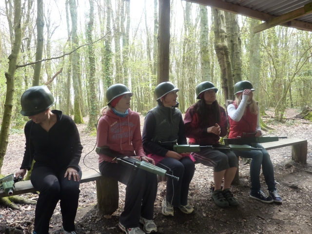  Preparándose para la batalla. 