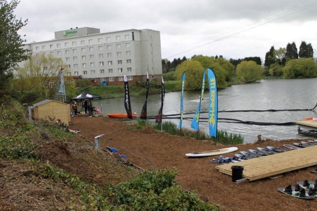  Un gran lugar para practicar esquí acuático. 