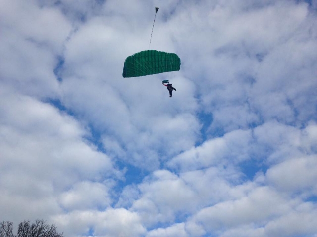  Acercándose a la zona de aterrizaje 