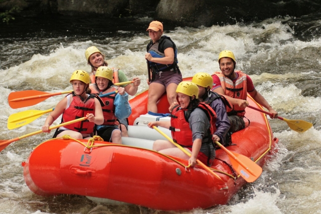  Rafting con máximos activos 