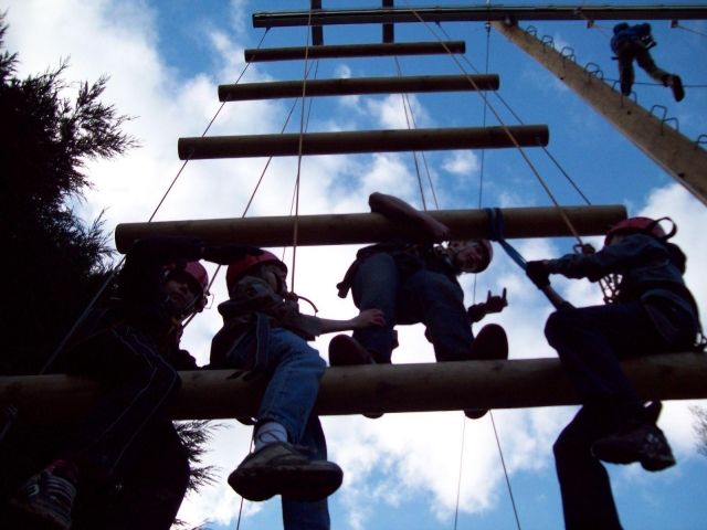  High Ropes es otra actividad disponible. 