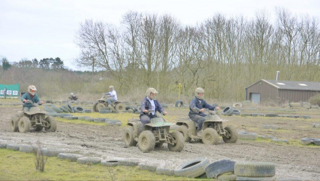  Una gran pista cuatrimoto. 