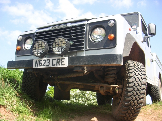  La conducción en 4x4 es divertida. 