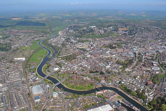  Vista aérea exeter 