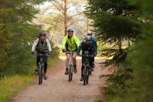 El ciclismo de cerro es una gran actividad al aire libre. 