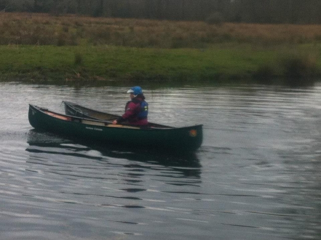  El piragüismo es muy divertido. 