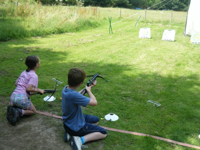  El jalo con arco es fácil de aprender. 