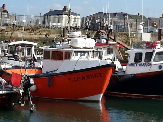  TJ Gannet en Victoria Dock 