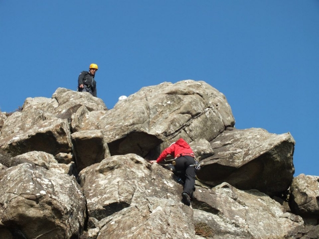  Escalar es muy divertido. 