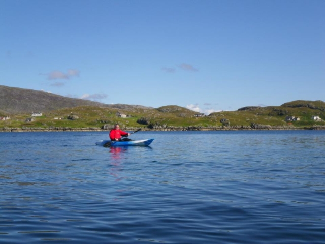  El kayak es una gran actividad. 